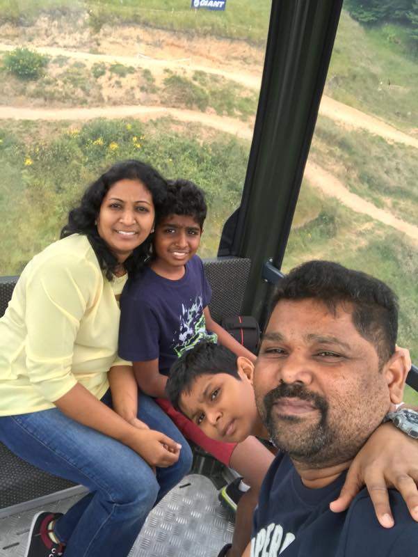 Girish vacationing with family in Auckland