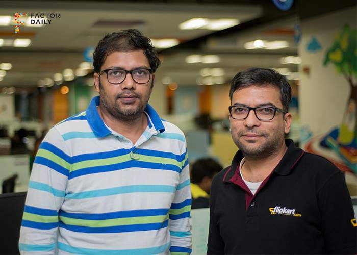Ranjit Boyanapalli, ‎Vice President of Product with Saurabh Tandon, Senior Director of Engineering at Flipkart. 