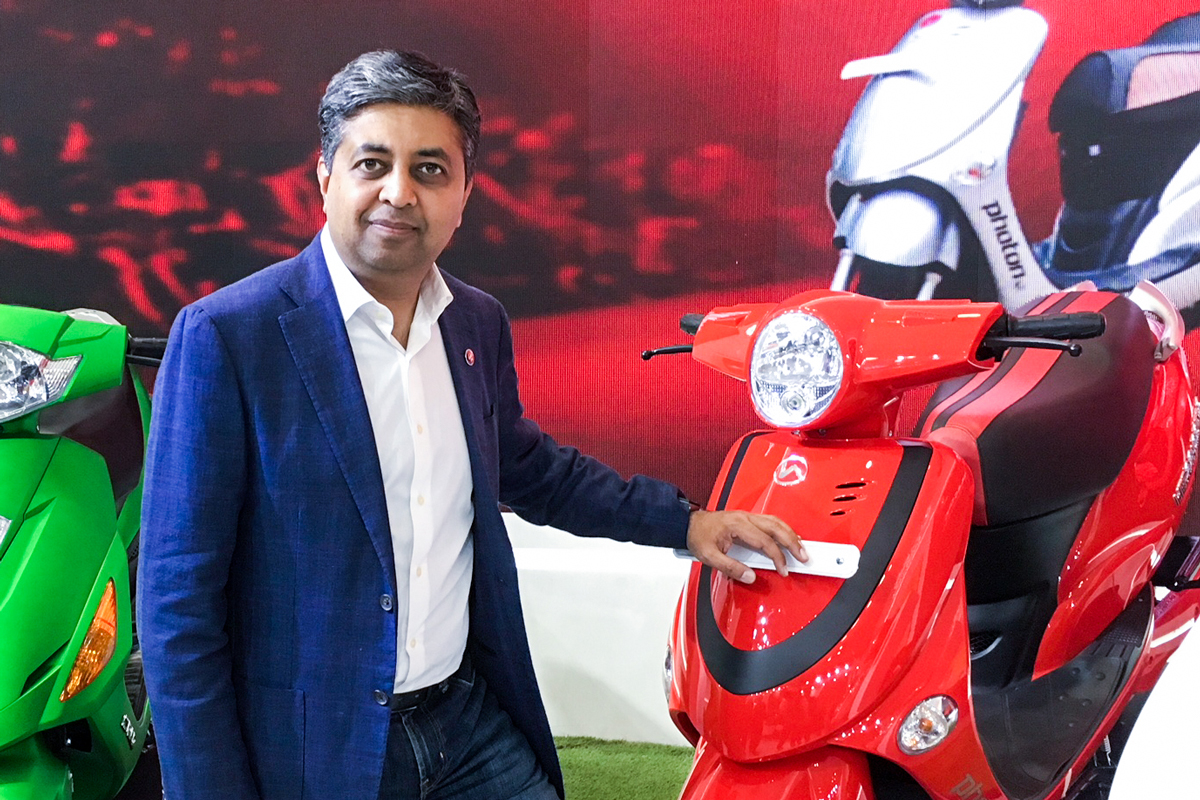 India looks set to have a marginal industry in electric vehicles, says  Naveen Munjal, CEO, Hero Electric. | Photo: Sunny